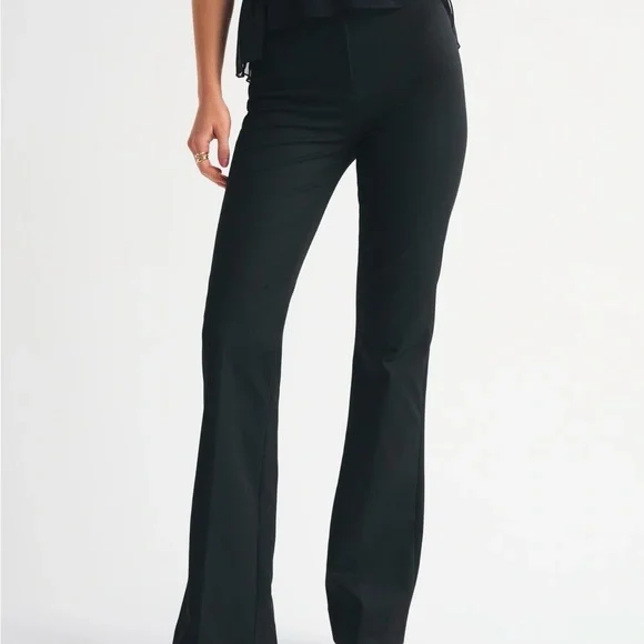 New Abercrombie & Fitch Forme Bootcut Pant - Classic Black - Picture 2 of 5